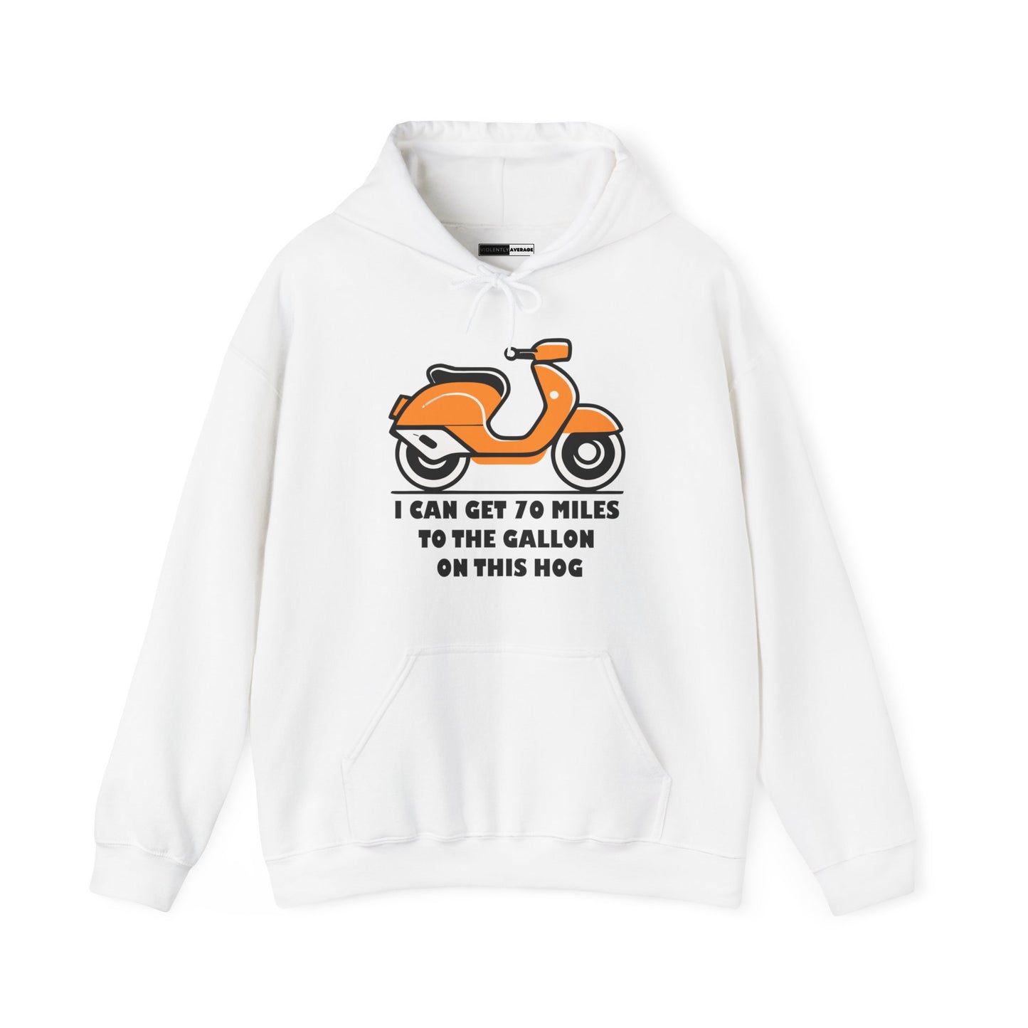 70 Miles to the Gallon Unisex Heavy Blend™ Hooded Sweatshirt