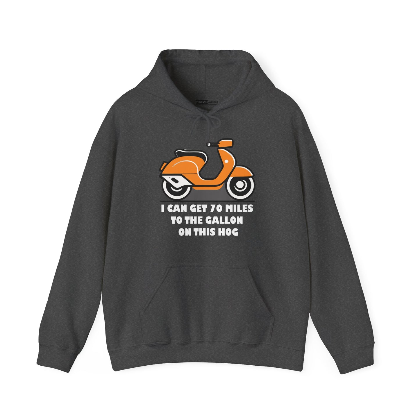 70 Miles to the Gallon Unisex Heavy Blend™ Hooded Sweatshirt