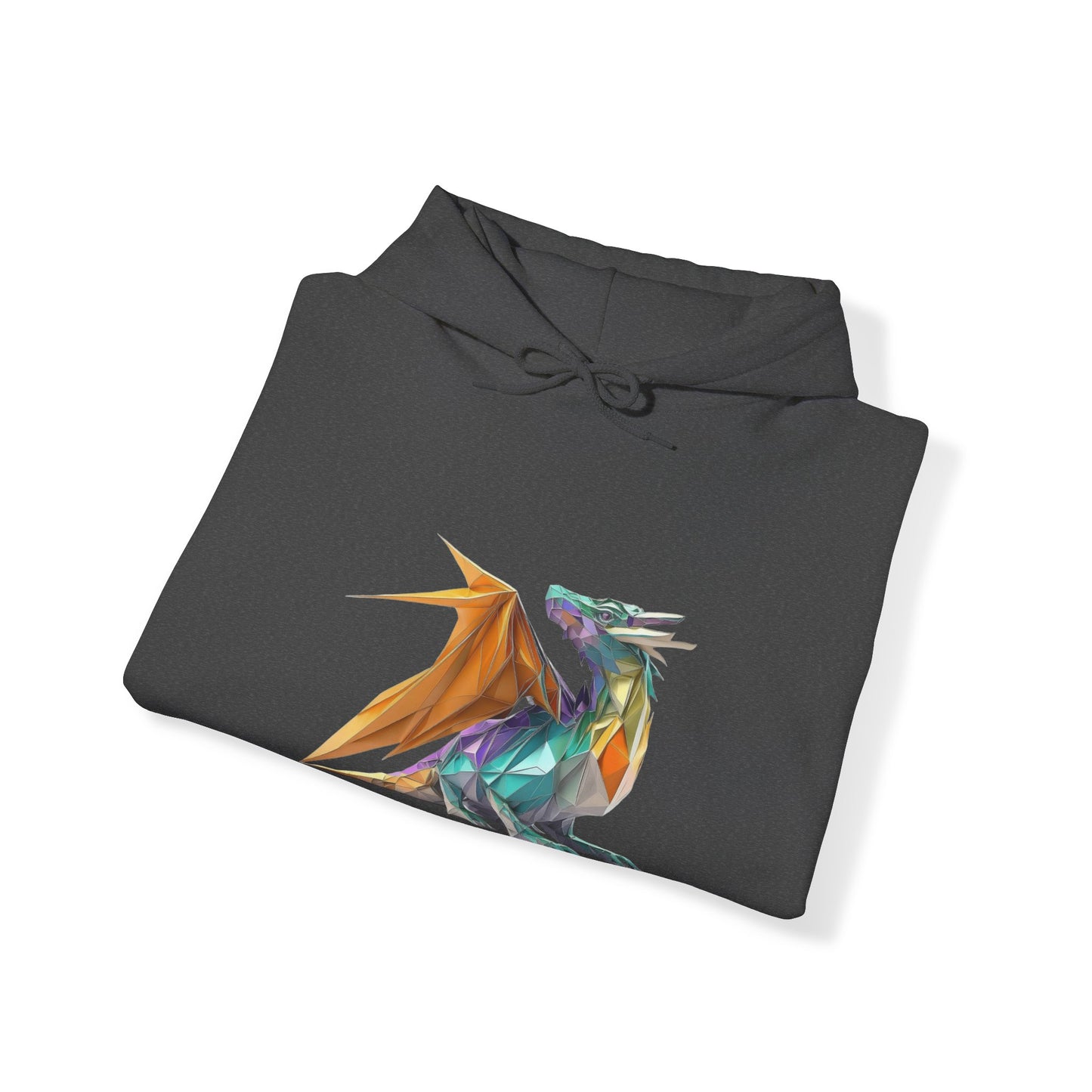 Origami Dragon Unisex Heavy Blend™ Hooded Sweatshirt