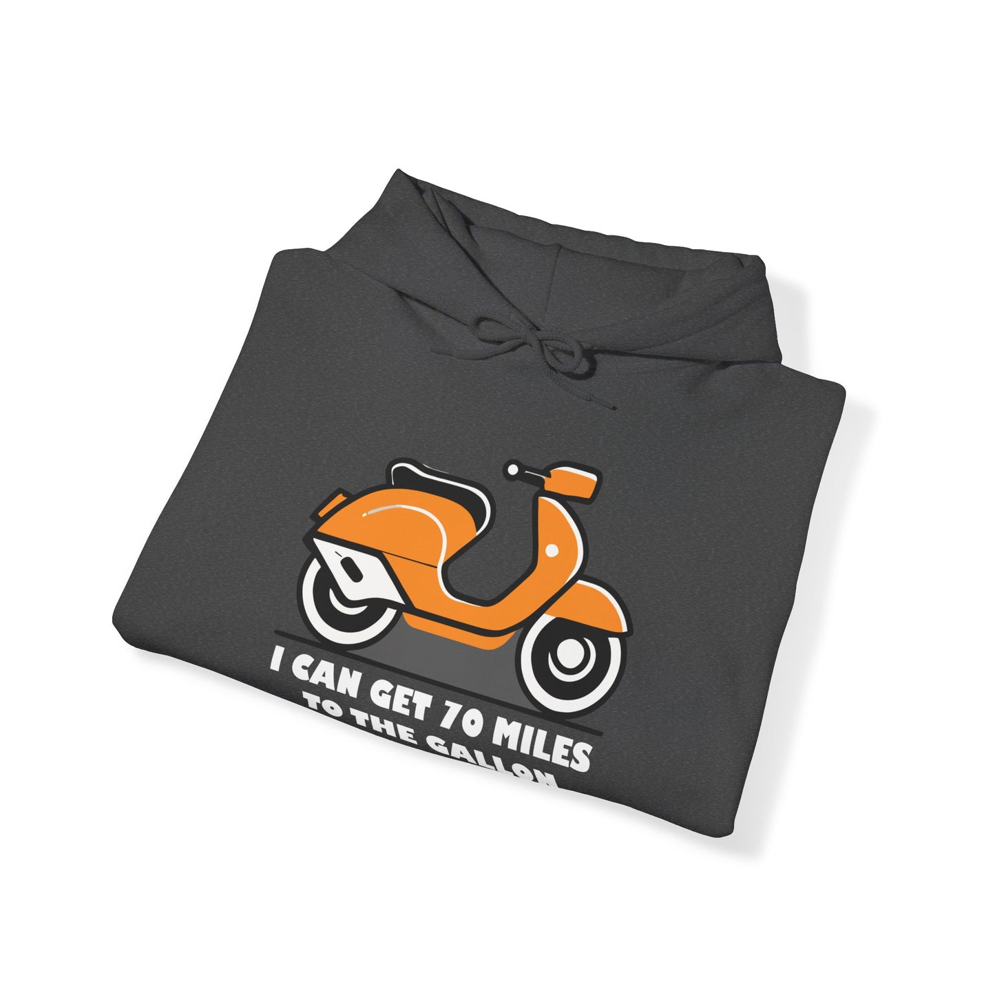 70 Miles to the Gallon Unisex Heavy Blend™ Hooded Sweatshirt