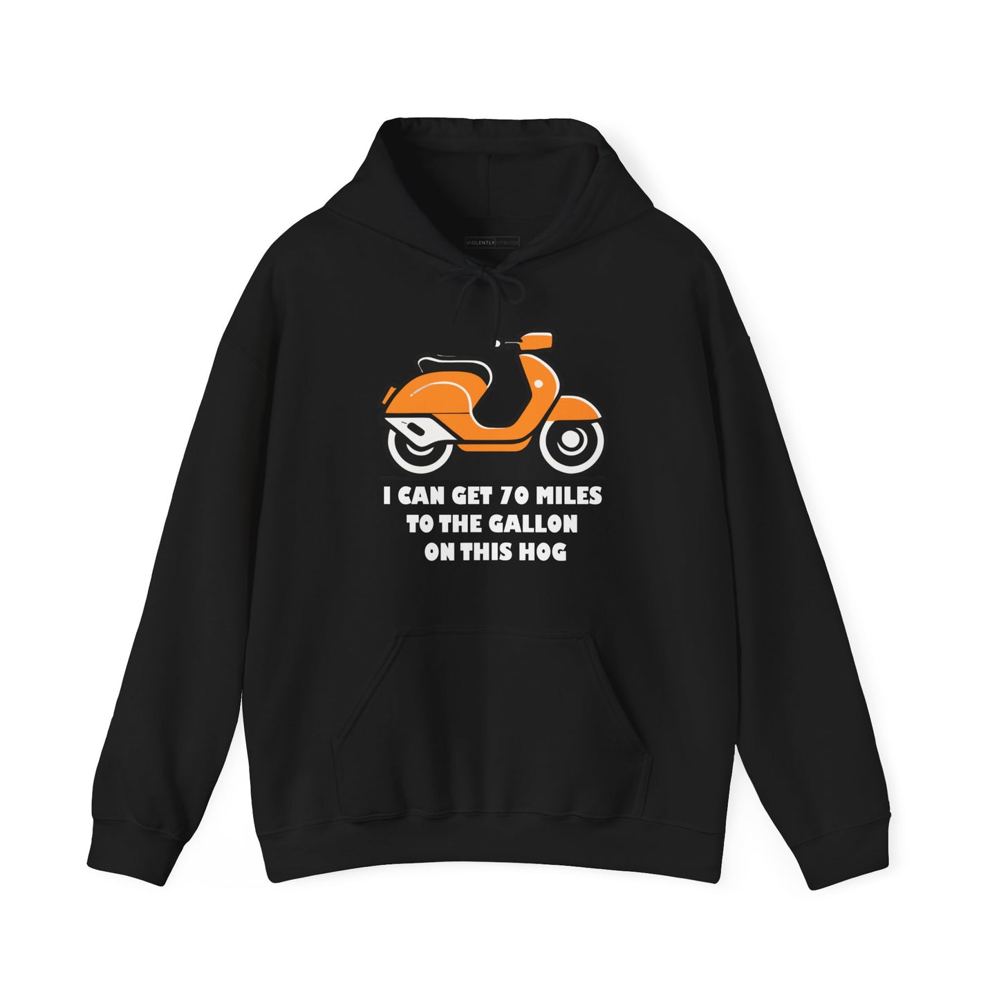 70 Miles to the Gallon Unisex Heavy Blend™ Hooded Sweatshirt